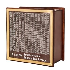 ₹1,00,000 Savings Challenge Money Box