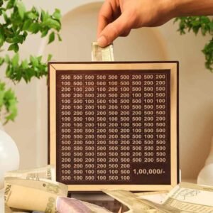 ₹1,00,000 Savings Challenge Money Box